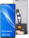 PANTALLA COMPLETA M MOTO G24 / G04 / G24 POWER (2024) SM ORIG NEGRO