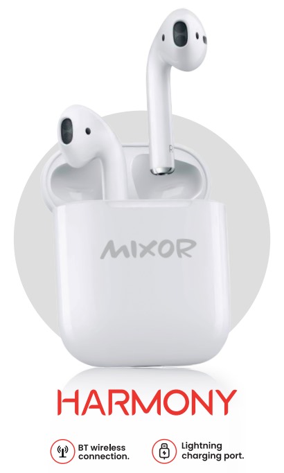 AURICULAR MANOS LIBRES TWS M-104 HARMONY MIXOR - BLANCO