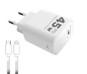 WALL CHARGER MODX-B04 SUPREME - PD + CABLE TYPE C A LIGHTNING - XAEA - WHITE
