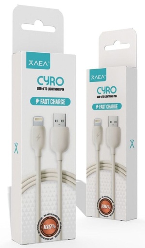 [CABX0810001] CABLE USB LIGHTNING CYRO MODX-100 - XAEA - BLANCO