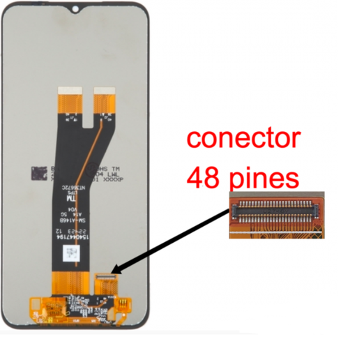 [9653] PANTALLA COMPLETA S A14 5G (2023) A146B / A14 4G (2023) A145F – NEGRO C.LARGO
